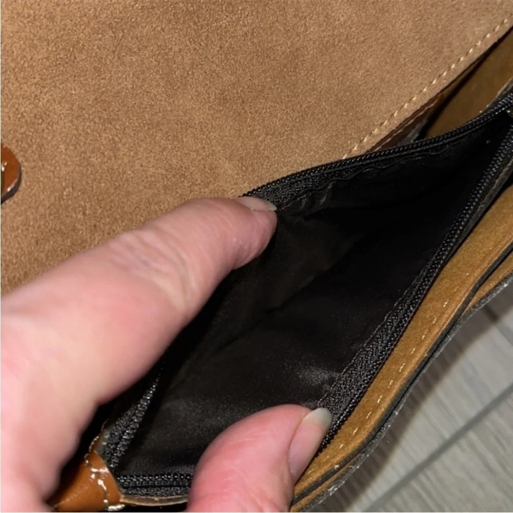 Patricia Nash Torri Spring Printed Leather Mini Crossbody Bag/Convertible Clutch - Picture 10 of 16